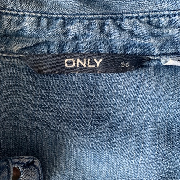 DENIM BUTTON UP DRESS - Picture 5 of 5